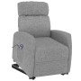 Sillón elevable tela gris claro en Sillones | Comprar online en Foru.es