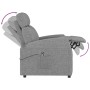 Sillón elevable tela gris claro en Sillones | Comprar online en Foru.es
