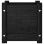 Jardinera de madera maciza de pino negro 31x31x31 cm de vidaXL, Maceteros y jardineras - Ref: Foro24-810530, Precio: 21,11 €,...