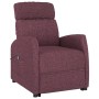 Sillón elevable tela morado en Sillones | Comprar online en Foru.es