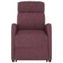 Sillón elevable tela morado en Sillones | Comprar online en Foru.es