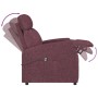 Sillón elevable tela morado en Sillones | Comprar online en Foru.es