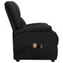 Sillón elevable cuero sintético negro en Sillones | Comprar online en Foru.es