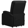 Sillón elevable cuero sintético negro en Sillones | Comprar online en Foru.es