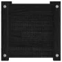 Jardineras 2 uds madera maciza de pino negra 31x31x31 cm de vidaXL, Maceteros y jardineras - Ref: Foro24-810531, Precio: 47,7...