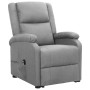 Sillón elevable tela gris claro en Sillones | Comprar online en Foru.es