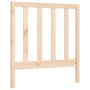 Estructura de cama con cabecero madera maciza 90x200 cm de vidaXL, Camas y somieres - Ref: Foro24-3193776, Precio: 90,64 €, D...