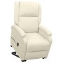 Sillón elevable tela crema en Sillones | Comprar online en Foru.es