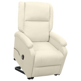 Sillón elevable tela crema en Sillones | Comprar online en Foru.es