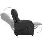 Sillón elevable tela gris oscuro en Sillones | Comprar online en Foru.es