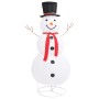 Muñeco de nieve de Navidad con luces LED tela lujosa 180 cm en Decoración Festiva y Estacional | Comprar online en Foru.es