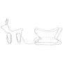 Decoración navideña para jardín renos y trineo 252 LEDs en Decoración Festiva y Estacional | Comprar online en Foru.es