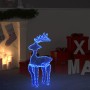 Reno de Navidad con malla 306 LED 60x24x89 cm en Decoración Festiva y Estacional | Comprar online en Foru.es