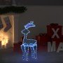 Reno de Navidad con malla 306 LED 60x24x89 cm en Decoración Festiva y Estacional | Comprar online en Foru.es