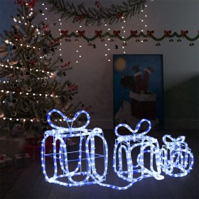 Cajas de regalo adorno navideño 180 LED interior y exterior en Decoración Festiva y Estacional | Comprar online en Foru.es