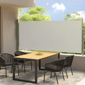 Toldo lateral retráctil de jardín crema 140x300 cm de vidaXL, Sombrillas - Ref: Foro24-317833, Precio: 80,21 €, Descuento: %