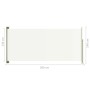 Toldo lateral retráctil de jardín crema 140x300 cm de vidaXL, Sombrillas - Ref: Foro24-317833, Precio: 84,71 €, Descuento: %