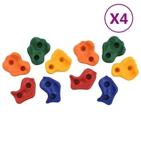 Presas de escalada 40 piezas PE multicolor de vidaXL, Escalada - Ref: Foro24-3094305, Precio: 86,67 €, Descuento: %