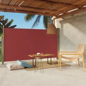 Retractable red garden side awning 170x300 cm by vidaXL, Umbrellas - Ref: Foro24-317889, Price: 61,21 €, Discount: %