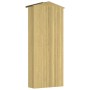 Caseta herramientas jardín 87x33x222 cm madera pino impregnada de vidaXL, Cobertizos - Ref: Foro24-318190, Precio: 97,33 €, D...