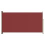 Toldo lateral retráctil de jardín rojo 160x300 cm de vidaXL, Sombrillas - Ref: Foro24-317883, Precio: 62,16 €, Descuento: %