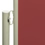 Toldo lateral retráctil de jardín rojo 160x300 cm de vidaXL, Sombrillas - Ref: Foro24-317883, Precio: 62,16 €, Descuento: %