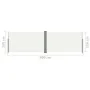 Toldo lateral retráctil crema 160x600 cm de vidaXL, Sombrillas - Ref: Foro24-317995, Precio: 93,53 €, Descuento: %