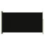 Toldo lateral retráctil de jardín negro160x300 cm de vidaXL, Sombrillas - Ref: Foro24-317838, Precio: 58,90 €, Descuento: %