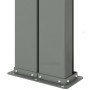 Toldo lateral retráctil negro 180x600 cm de vidaXL, Sombrillas - Ref: Foro24-318000, Precio: 103,82 €, Descuento: %
