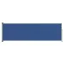 Toldo lateral retráctil para patio azul 160x500 cm de vidaXL, Sombrillas - Ref: Foro24-317924, Precio: 88,94 €, Descuento: %