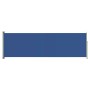 Toldo lateral retráctil para patio azul 160x500 cm de vidaXL, Sombrillas - Ref: Foro24-317924, Precio: 90,58 €, Descuento: %