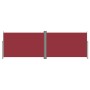 Toldo lateral retráctil rojo 200x600 cm de vidaXL, Sombrillas - Ref: Foro24-318011, Precio: 110,16 €, Descuento: %