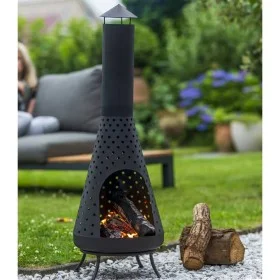 RedFire Garden fireplace Napa black by RedFire, Chimneys - Ref: Foro24-441226, Price: 121,79 €, Discount: %