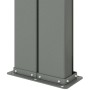 Toldo lateral retráctil rojo 200x600 cm de vidaXL, Sombrillas - Ref: Foro24-318011, Precio: 110,16 €, Descuento: %