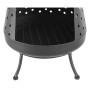 RedFire Chimenea de jardín Napa negro de RedFire, Chimeneas - Ref: Foro24-441226, Precio: 121,65 €, Descuento: %