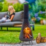 RedFire Chimenea de jardín Napa negro de RedFire, Chimeneas - Ref: Foro24-441226, Precio: 121,65 €, Descuento: %