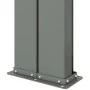 Toldo lateral retráctil negro 220x600 cm de vidaXL, Sombrillas - Ref: Foro24-318012, Precio: 86,10 €, Descuento: %