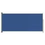 Toldo lateral retráctil de jardín azul 140x300 cm de vidaXL, Sombrillas - Ref: Foro24-317876, Precio: 89,76 €, Descuento: %