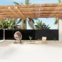 Toldo lateral retráctil negro 160x1200 cm de vidaXL, Sombrillas - Ref: Foro24-318066, Precio: 86,73 €, Descuento: %