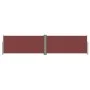 Toldo lateral retráctil marrón 140x600 cm de vidaXL, Sombrillas - Ref: Foro24-317991, Precio: 87,22 €, Descuento: %