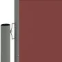 Toldo lateral retráctil marrón 140x600 cm de vidaXL, Sombrillas - Ref: Foro24-317991, Precio: 87,22 €, Descuento: %