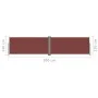 Toldo lateral retráctil marrón 140x600 cm de vidaXL, Sombrillas - Ref: Foro24-317991, Precio: 87,22 €, Descuento: %