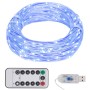 Tira de luces LEDs con 150 LEDs azul 15 m PVC en Decoración Festiva y Estacional | Comprar online en Foru.es