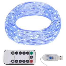 Tira de luces LEDs con 150 LEDs azul 15 m PVC en Decoración Festiva y Estacional | Comprar online en Foru.es