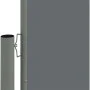 Toldo lateral retráctil gris antracita 160x600 cm de vidaXL, Sombrillas - Ref: Foro24-317996, Precio: 117,44 €, Descuento: %