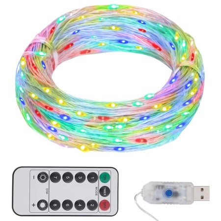 Tira de luces con 300 LED PVC multicolor 30 m en Decoración Festiva y Estacional | Comprar online en Foru.es