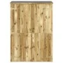 Cobertizo de herramientas madera pino impregnada 123x45x171 cm de vidaXL, Cobertizos - Ref: Foro24-318196, Precio: 300,69 €, ...