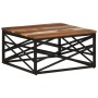 Mesa de centro de madera maciza reciclada 68x68x35 cm en Mesas de centro | Comprar online en Foru.es