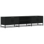 Mueble de TV madera de ingeniería negro 180x35x41 cm en Muebles TV | Comprar online en Foru.es