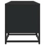 Mueble de TV madera de ingeniería negro 180x35x41 cm en Muebles TV | Comprar online en Foru.es